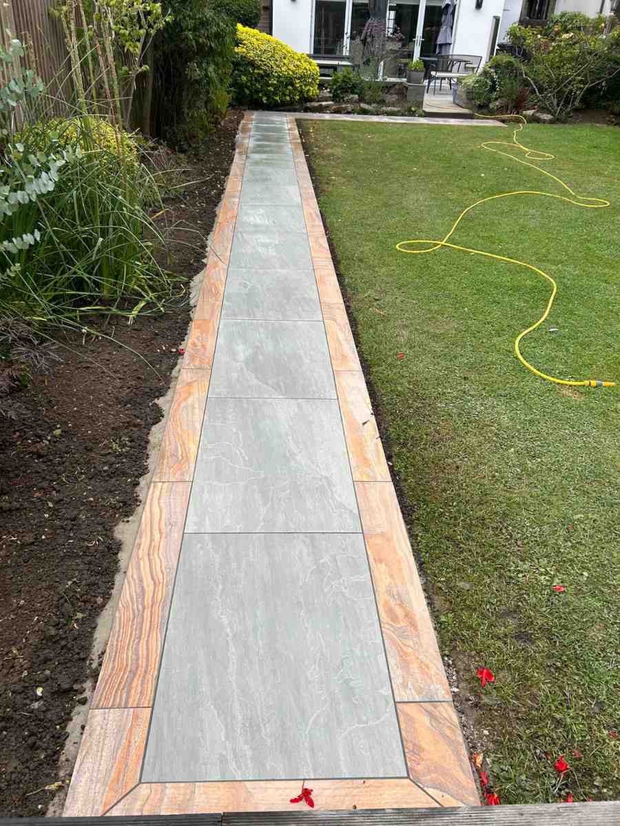 Porcelain Finish Patio Project